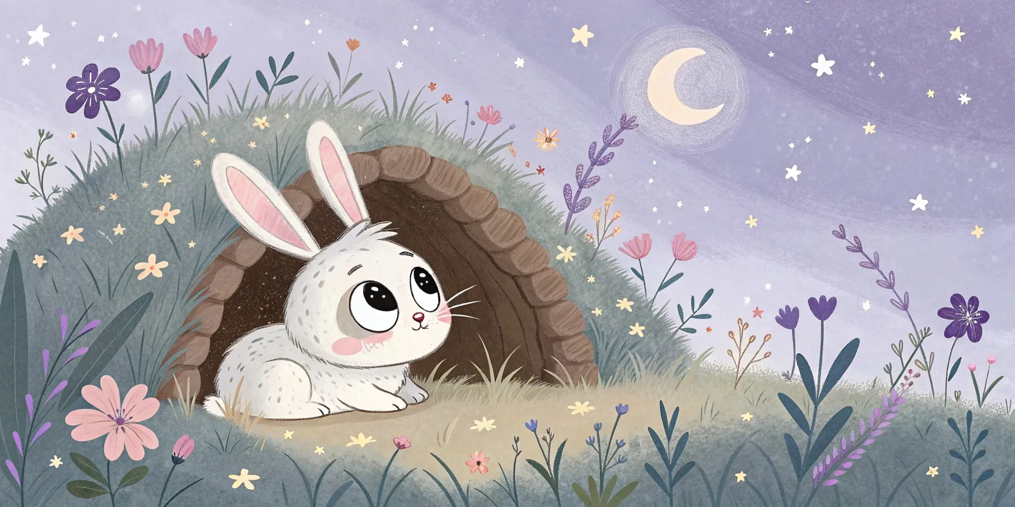 The Sleepy Little Bunny's Dreamy Adventure