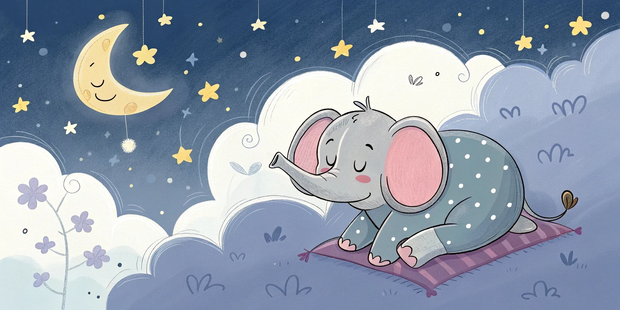 Ellie's Enchanted Sleepy Safari: A Gentle Bedtime Adventure