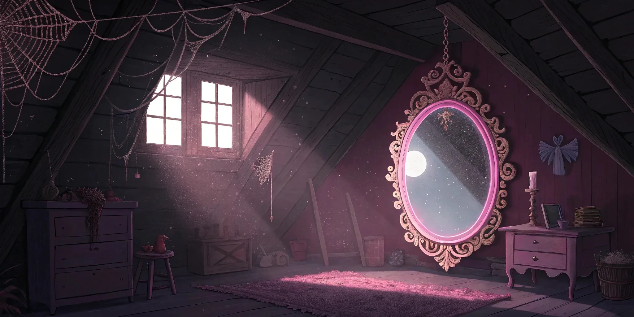 Celeste and the Moonlit Mirror: A Magical Bedtime Story